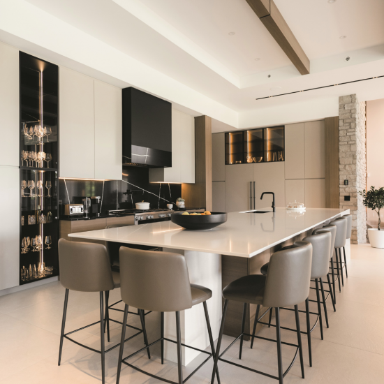 Luxe sur mesure dans la cuisine