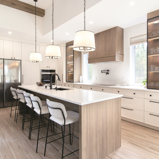 Modernité classique dans la cuisine