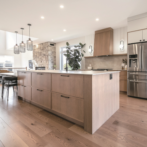 Atmosphère conviviale dans la cuisine