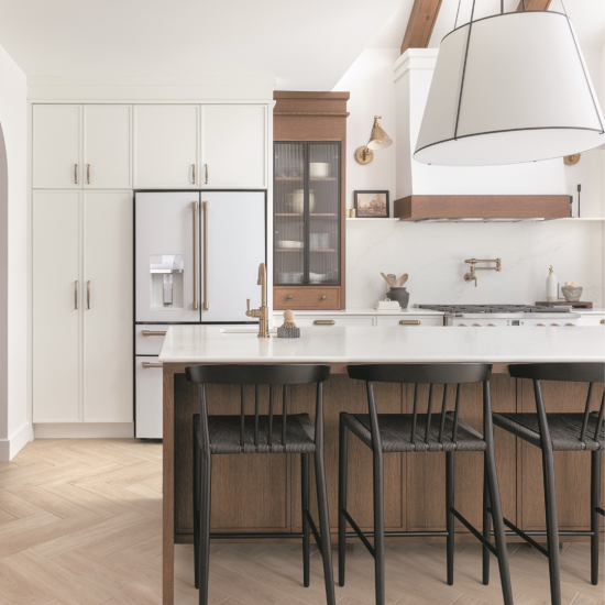 Une cuisine au style mid-century réinventé