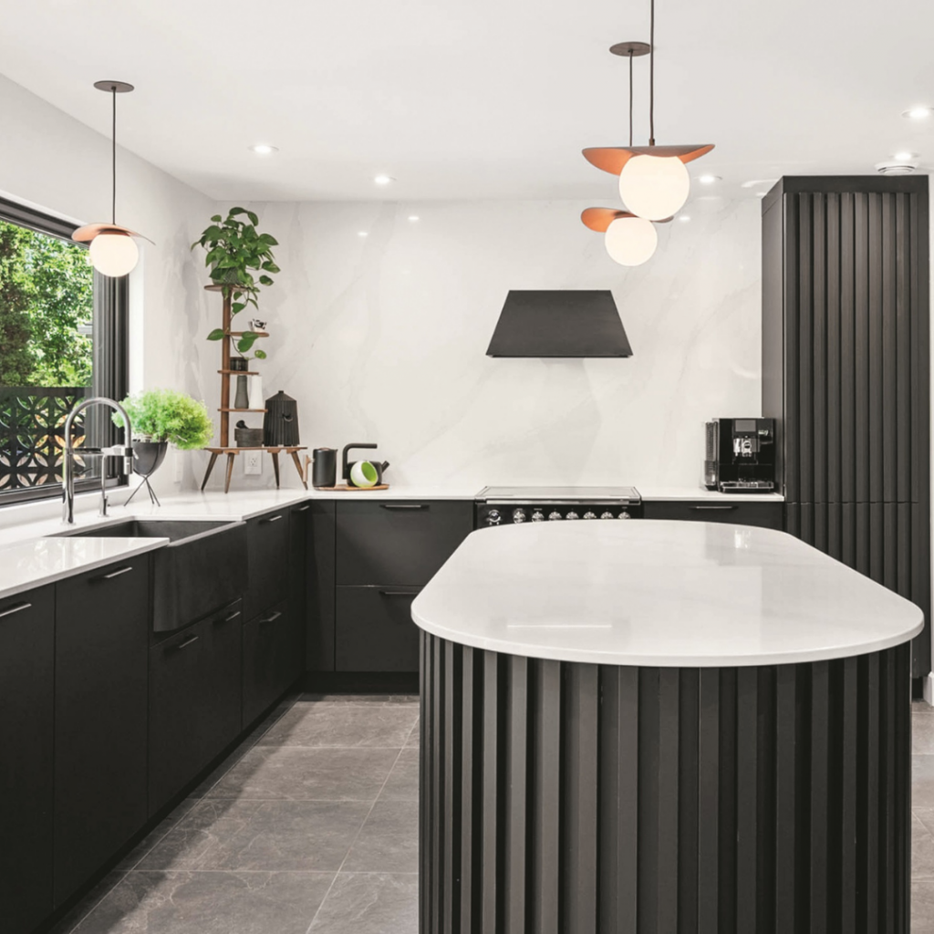 Une cuisine au design personnalisé