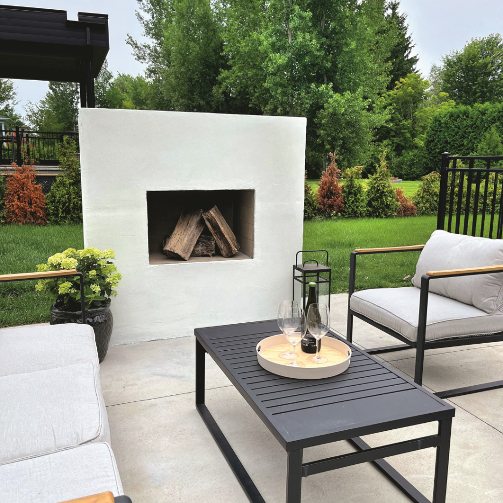 Fabriquer un foyer extérieur sur mesure