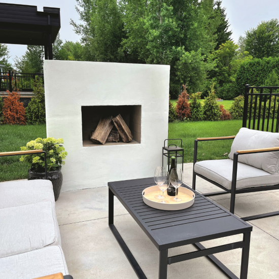 Fabriquer un foyer extérieur sur mesure